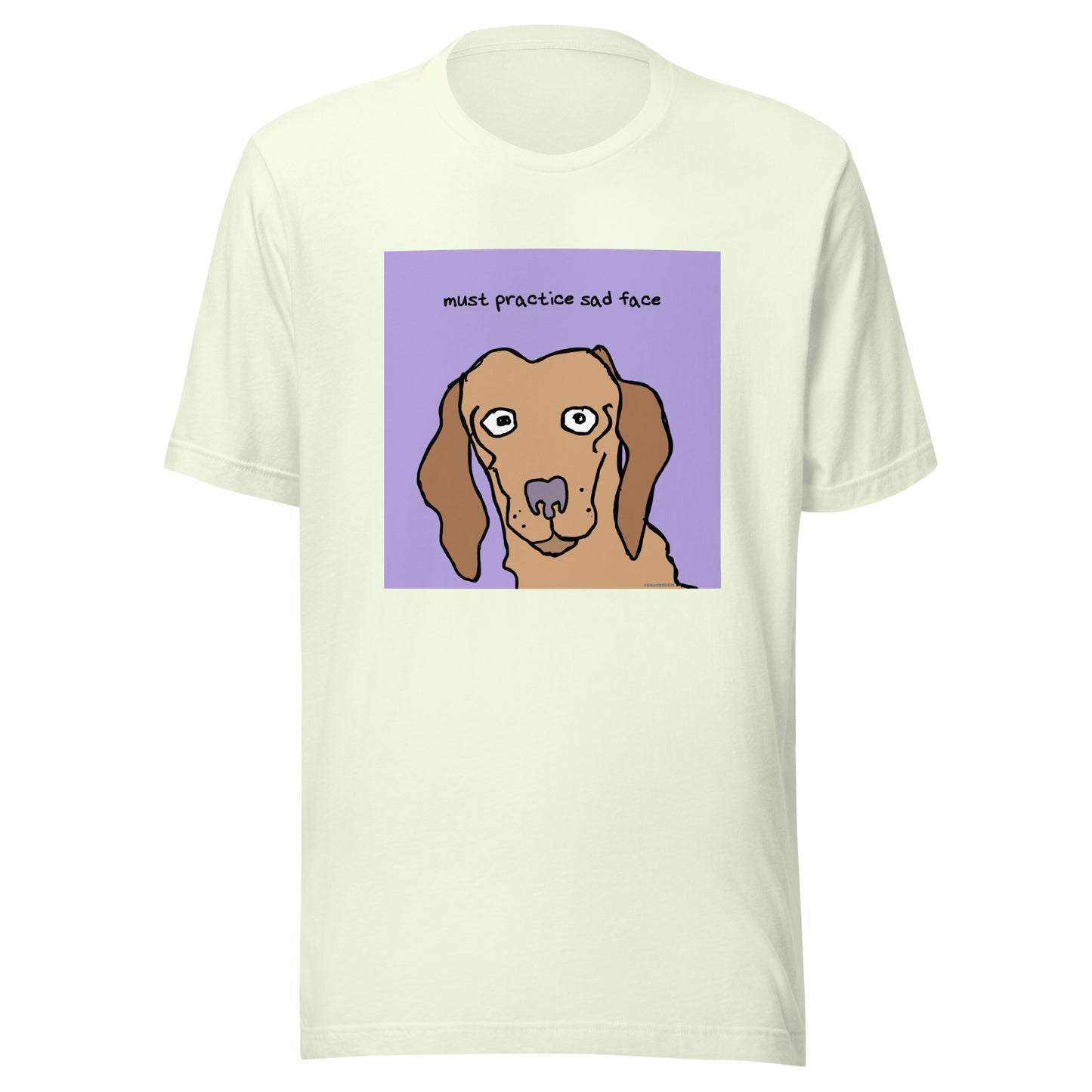 Must Practice Sad Face - Unisex t-shirt
