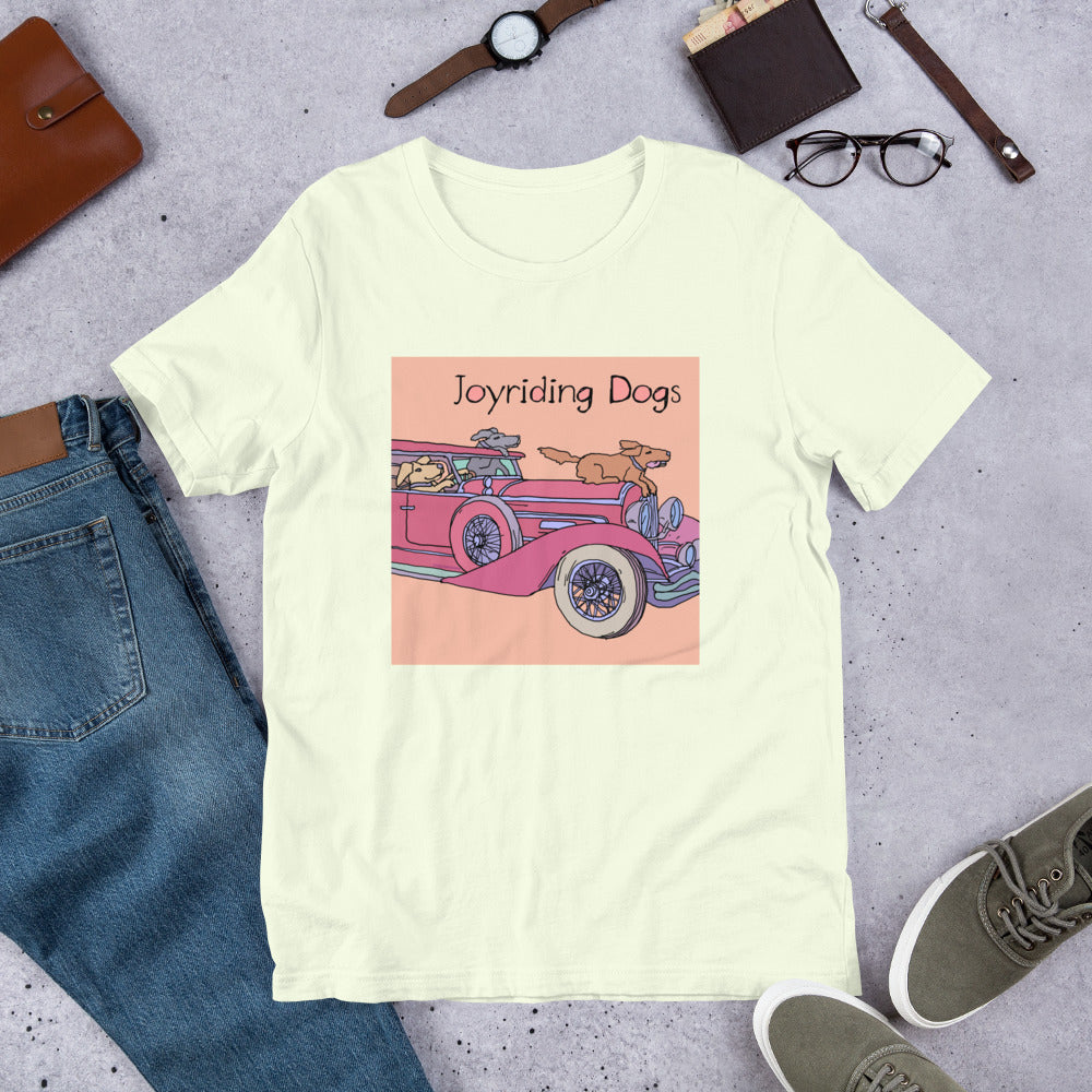 Joyriding Dogs - Red Duesenberg - Unisex t-shirt