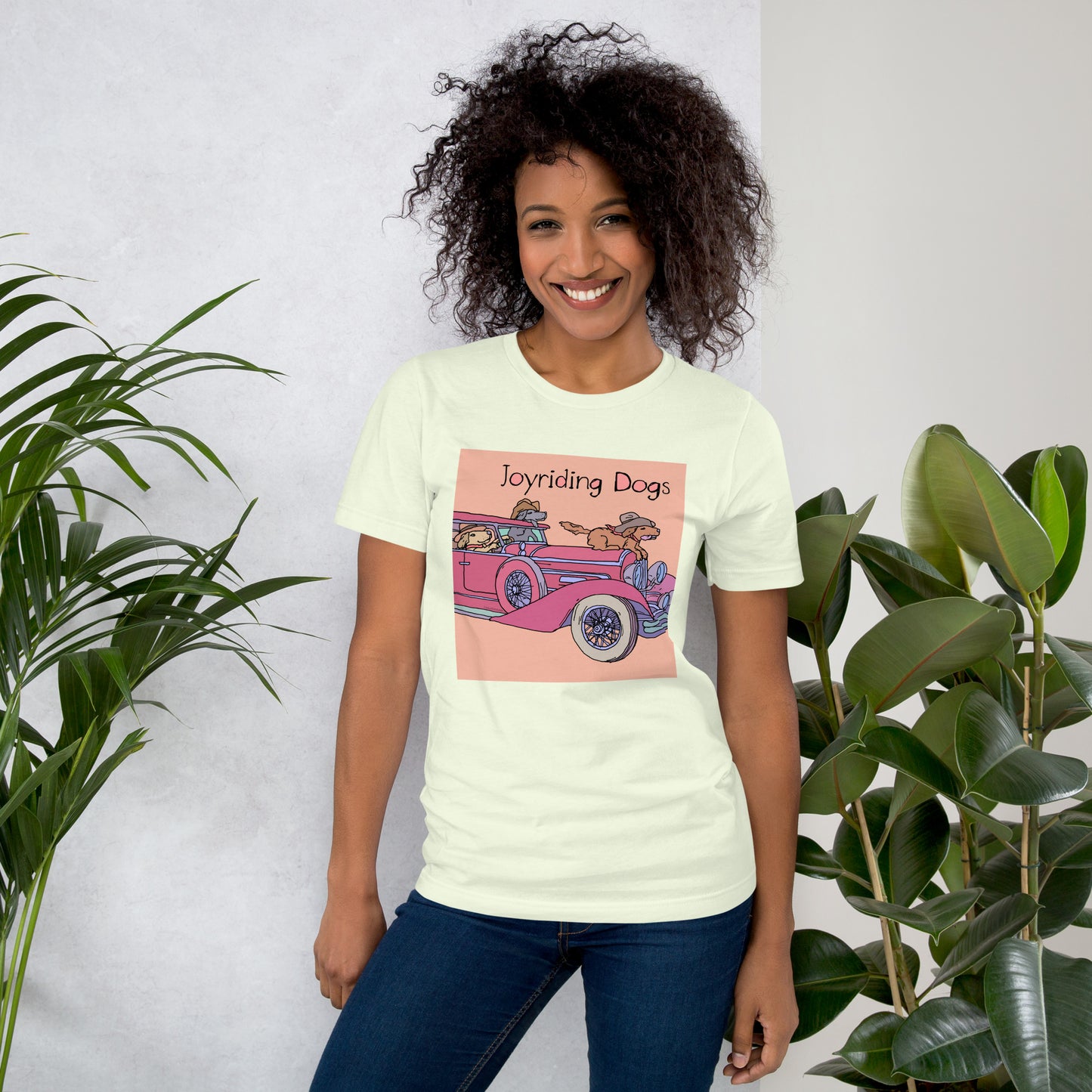 Cowboy Joyriding Dogs - Red Duesenberg - Unisex t-shirt