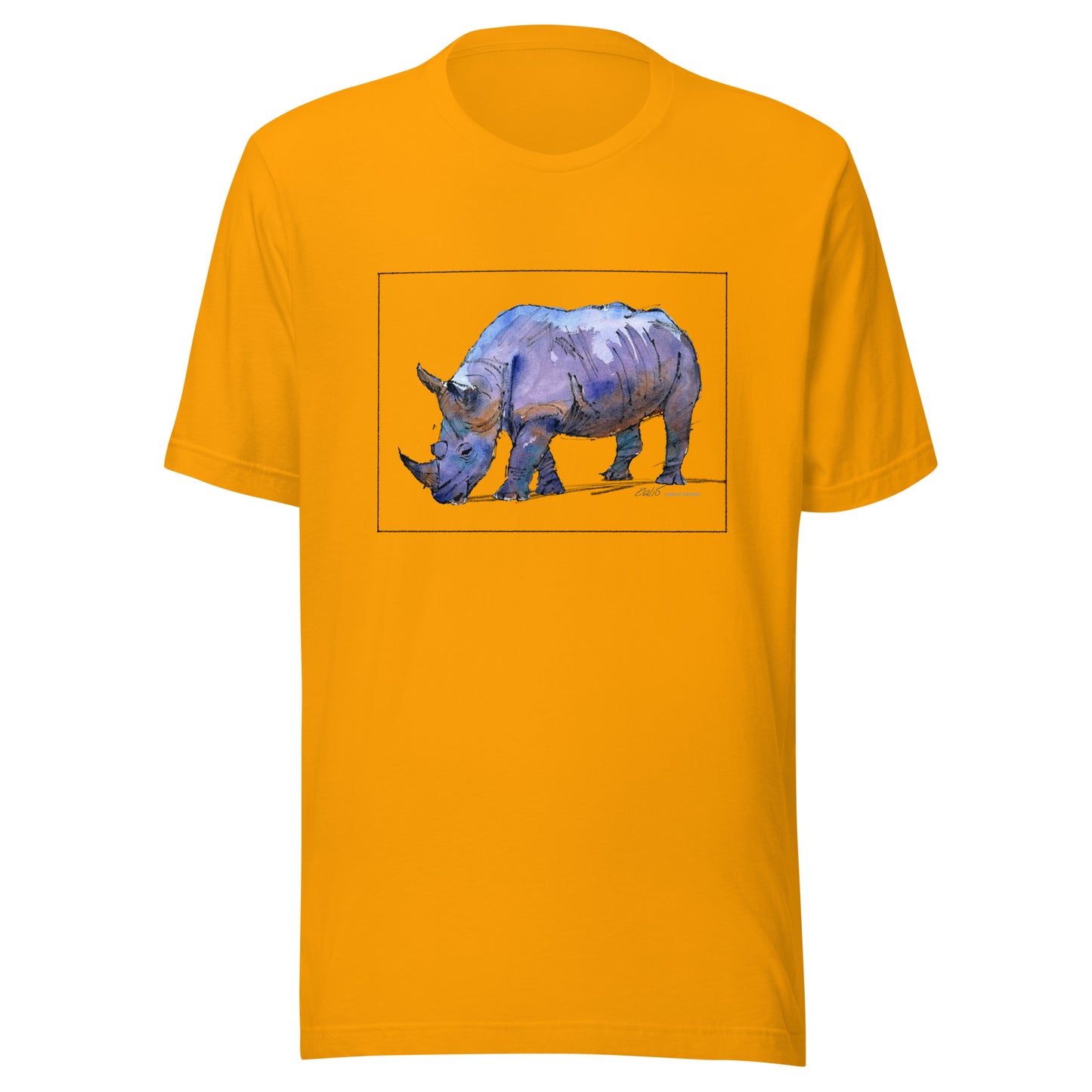Southern White Rhino - Unisex t-shirt