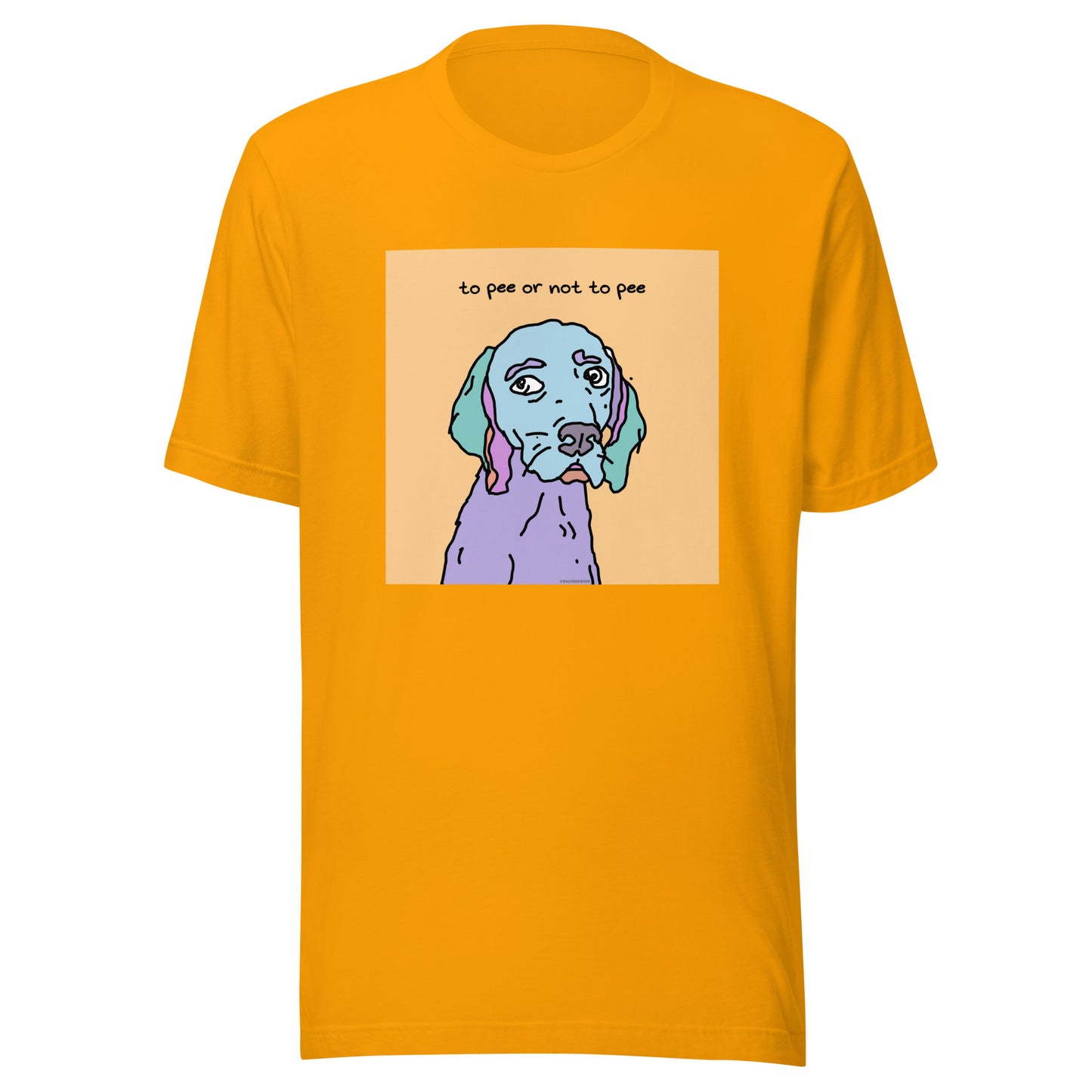 To Pee or Not to Pee - Unisex t-shirt