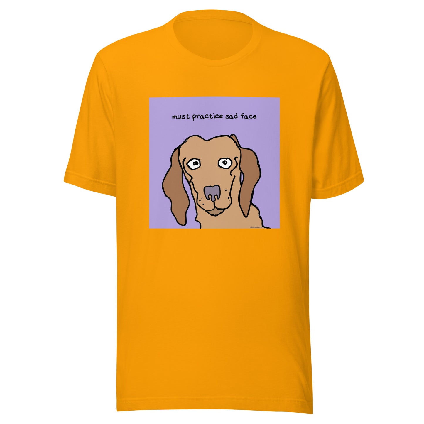 Must Practice Sad Face - Unisex t-shirt
