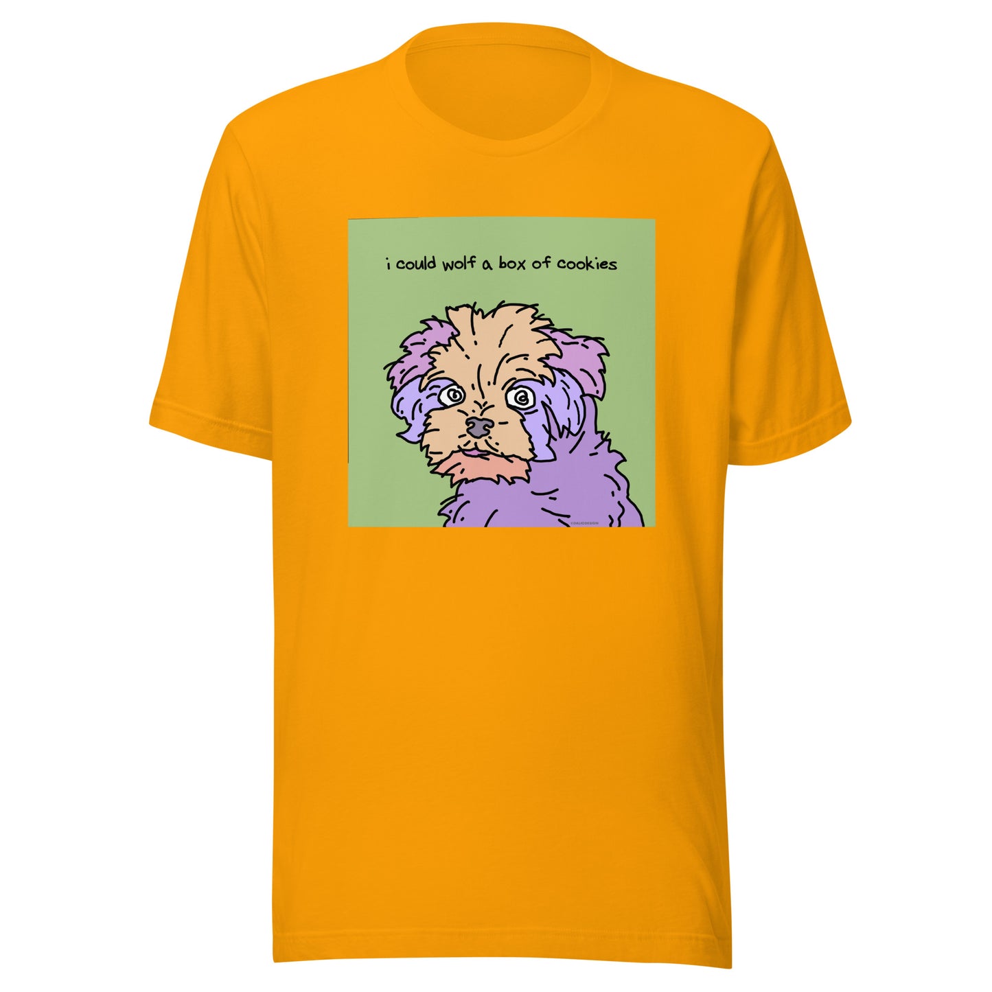I Could Wolf a Box of Cookies - Unisex t-shirt