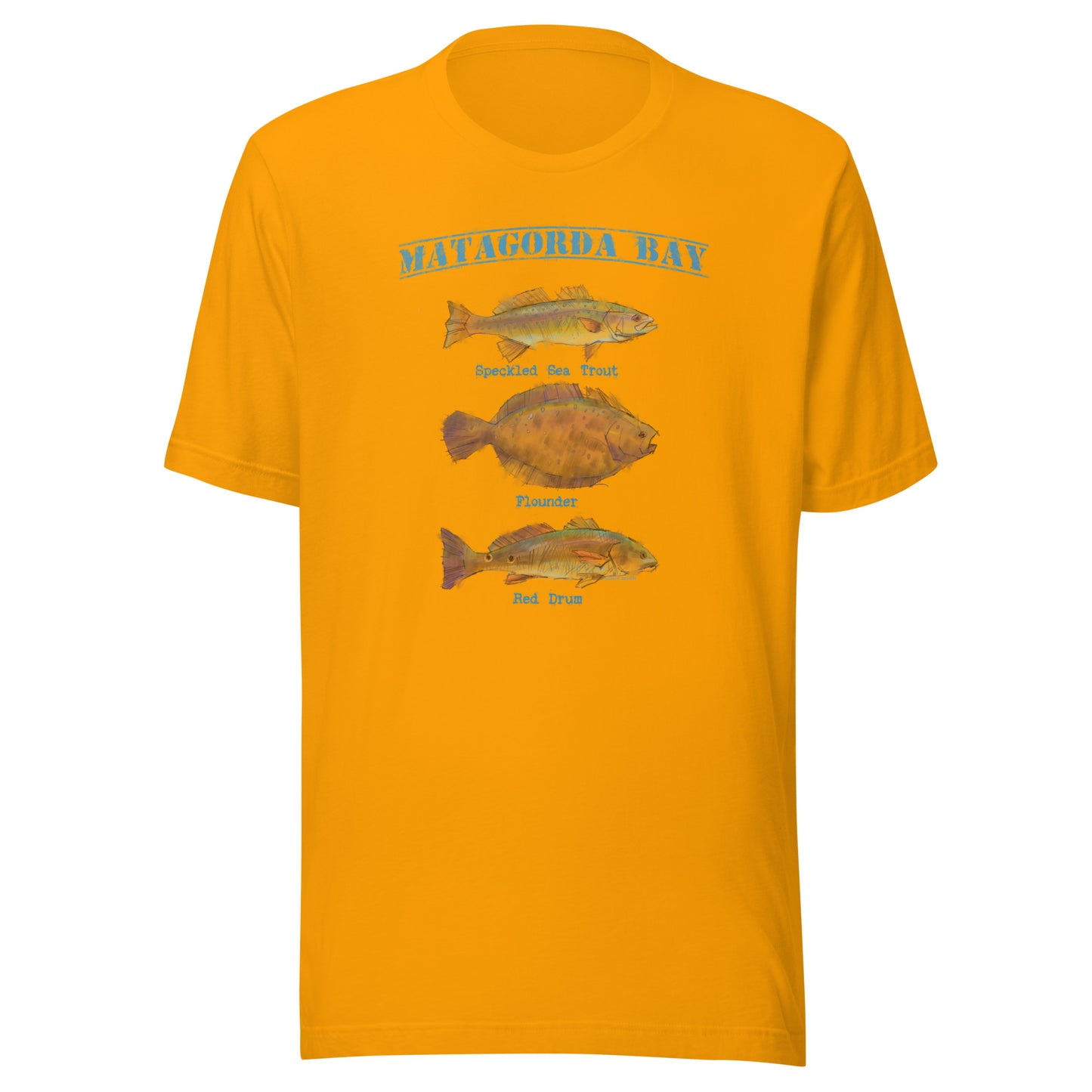 Matagorda Bay - Game Fish - Unisex t-shirt
