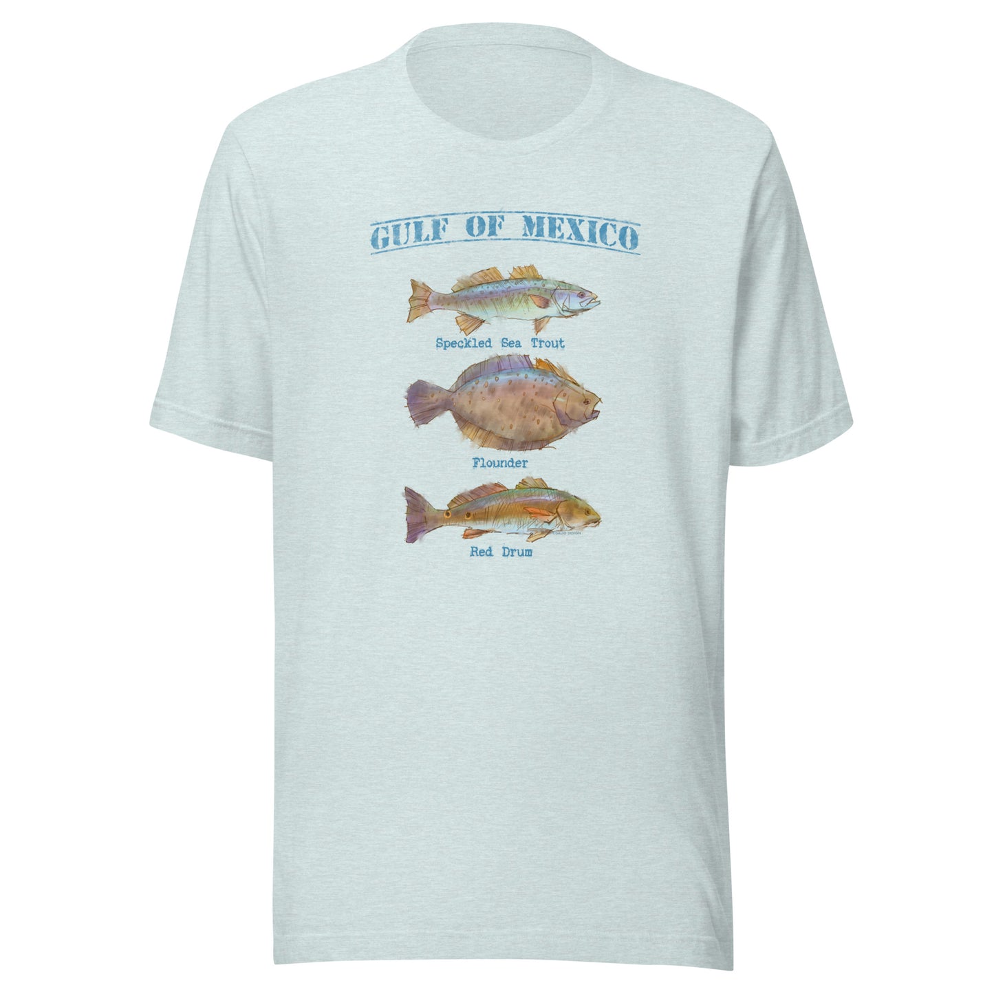 Gulf of Mexico - Game Fish - Unisex t-shirt