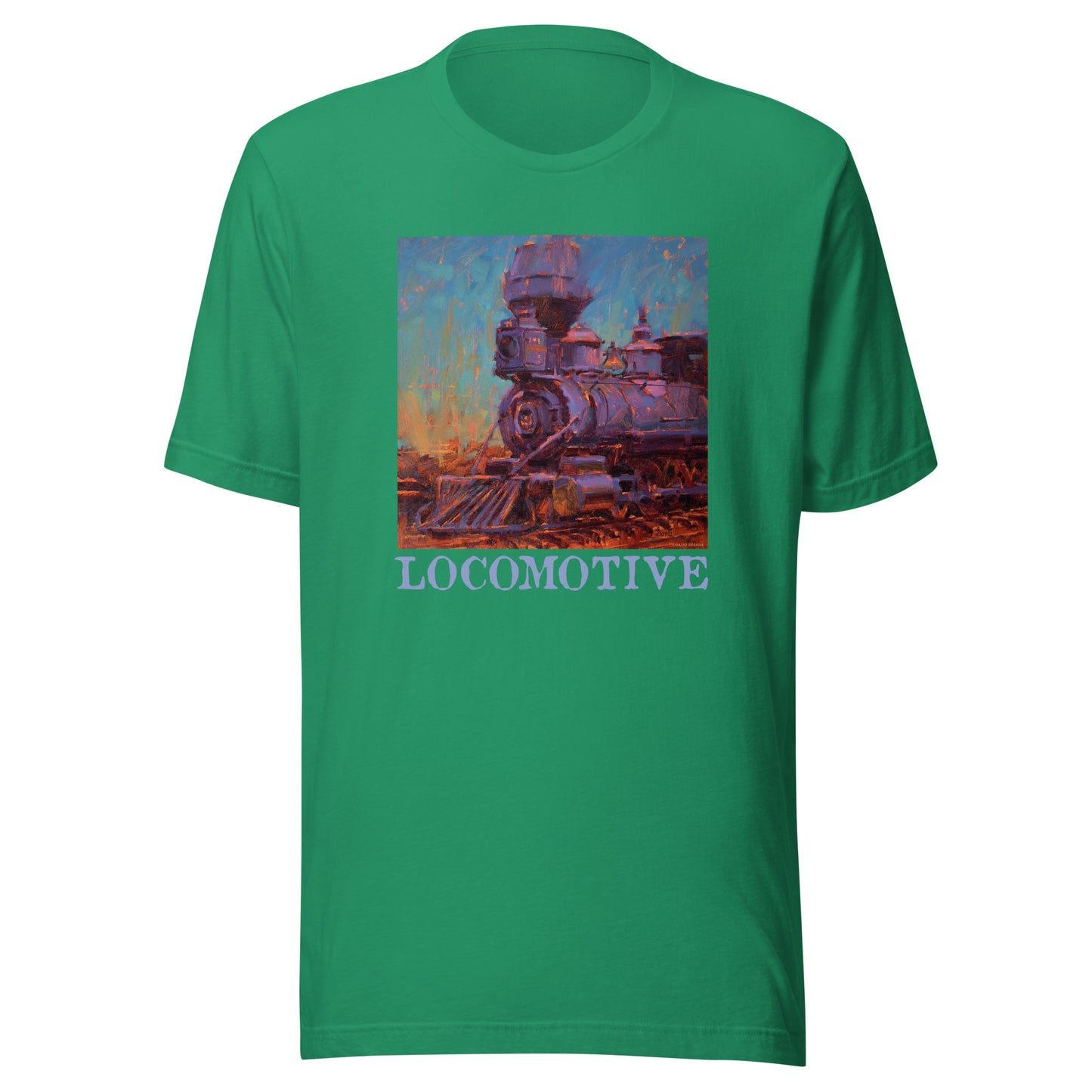Engine 191 - Locomotive text - Unisex t-shirt
