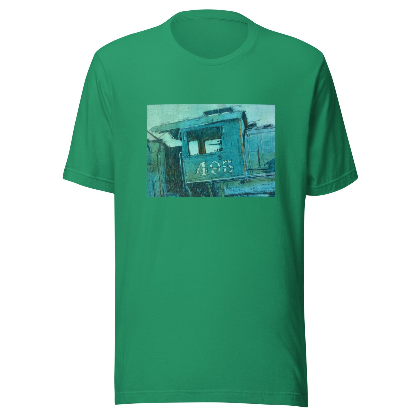 Engine 495 Locomotive - Unisex t-shirt