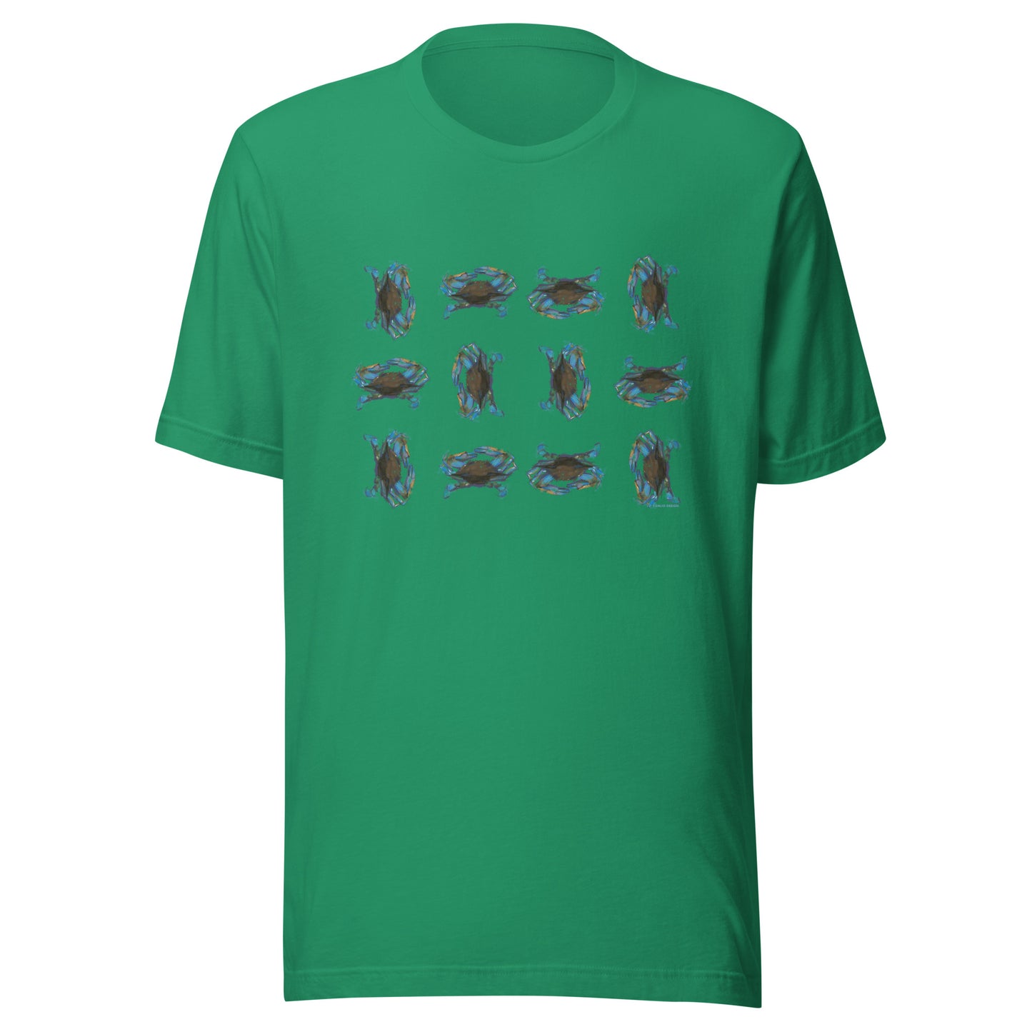 Blue Crab Design - Unisex t-shirt