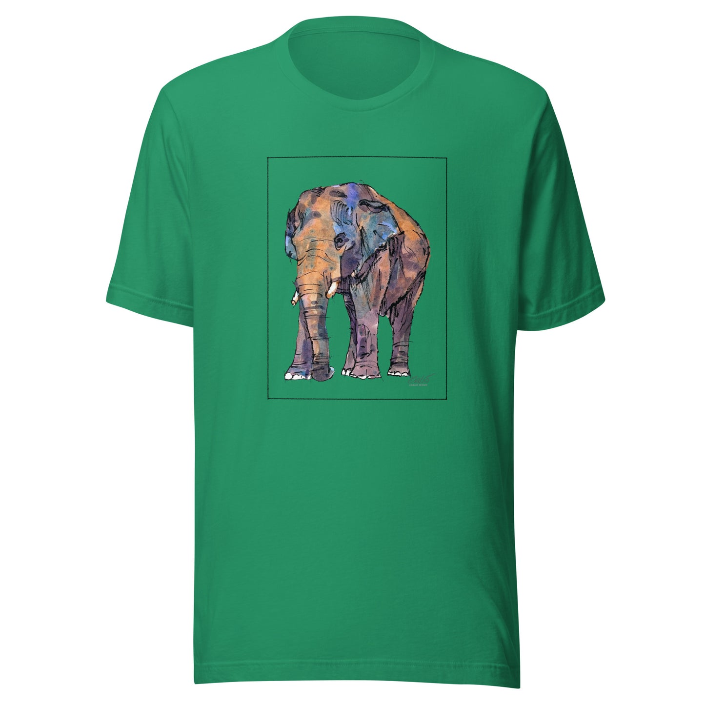 Asian Elephant - Unisex t-shirt
