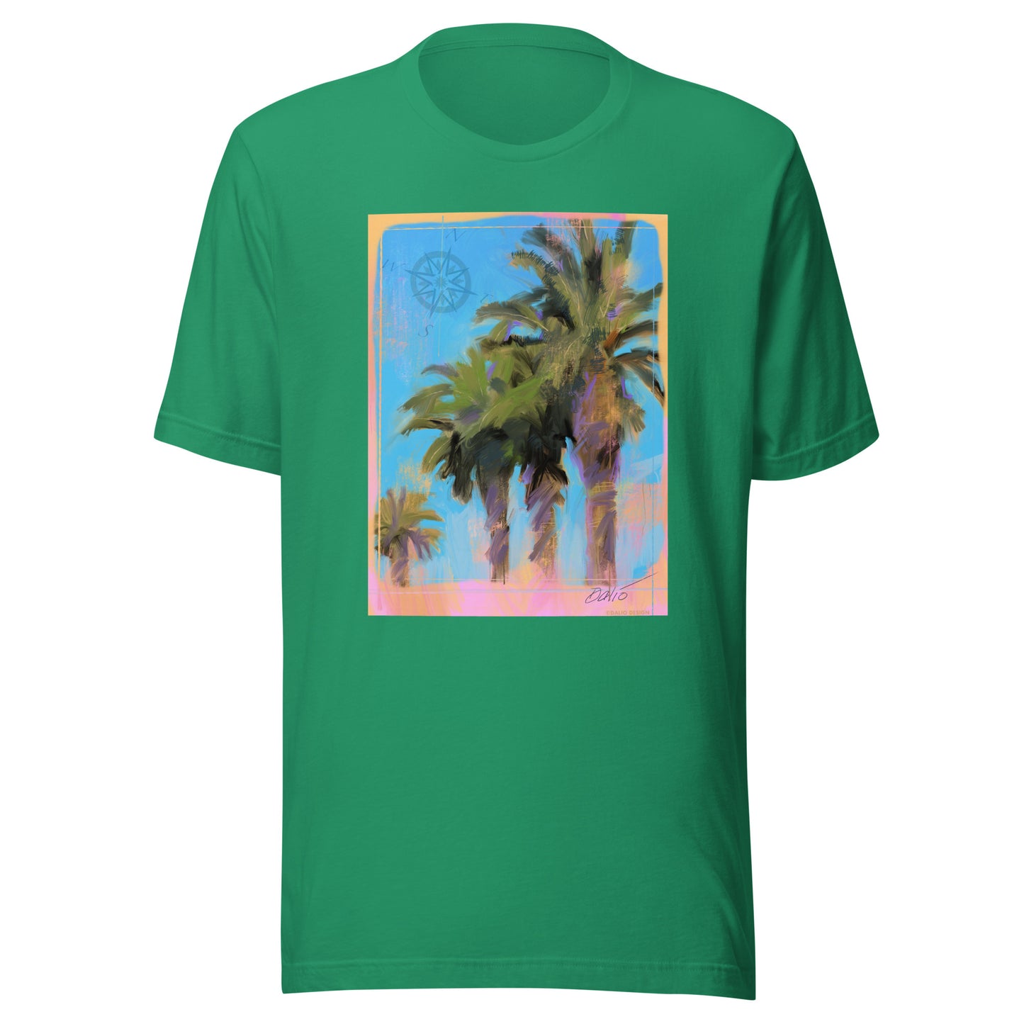Palm Trees - no text - Unisex t-shirt