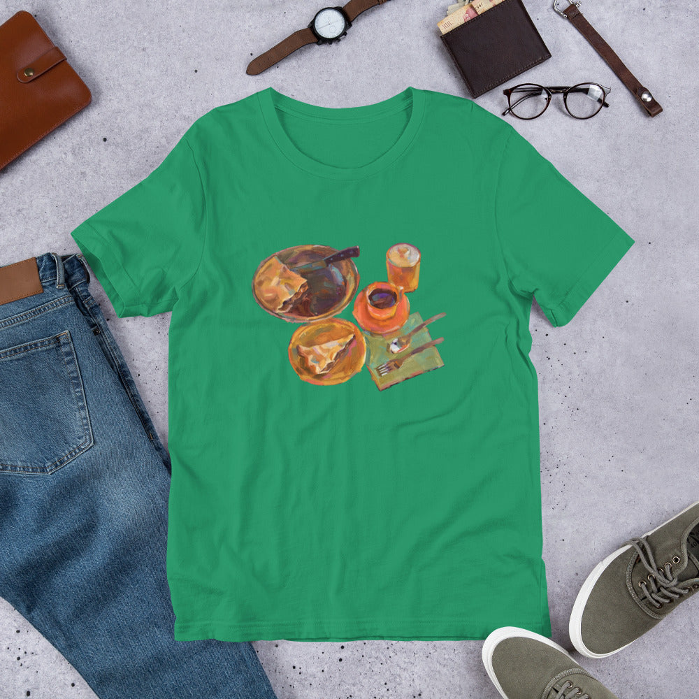 Oh for Some Coffee and Apple Pie - No Text - Unisex t-shirt