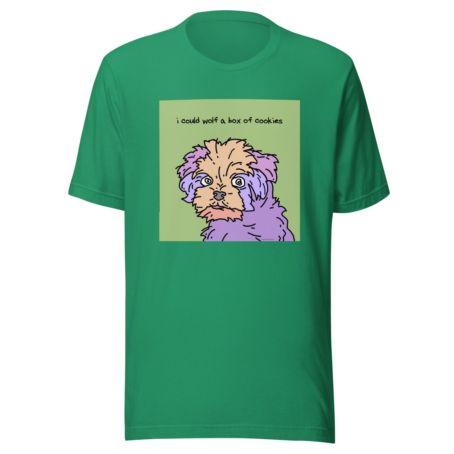I Could Wolf a Box of Cookies - Unisex t-shirt