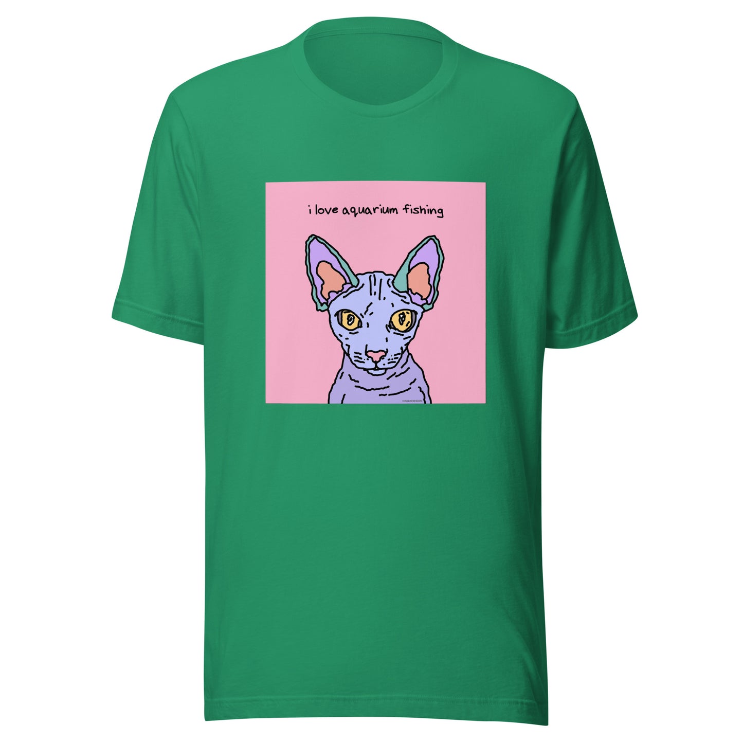I Love Aquarium Fishing - Unisex t-shirt