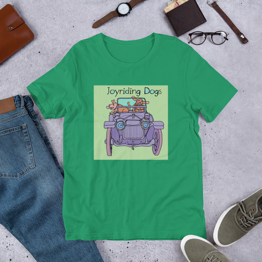 Joyriding Dogs - Violet Car - Unisex t-shirt