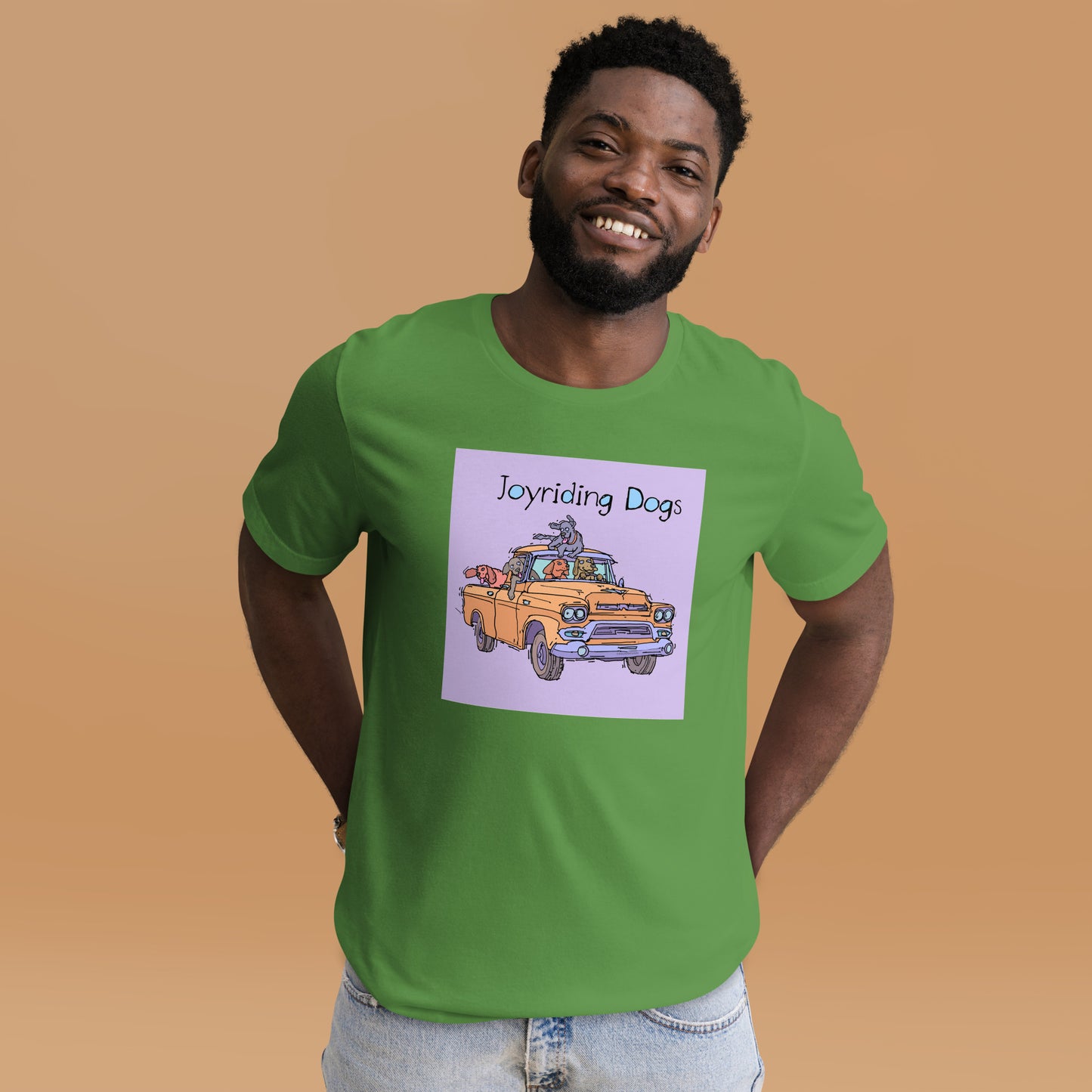 Joyriding Dogs - Yellow Pickup - Unisex t-shirt