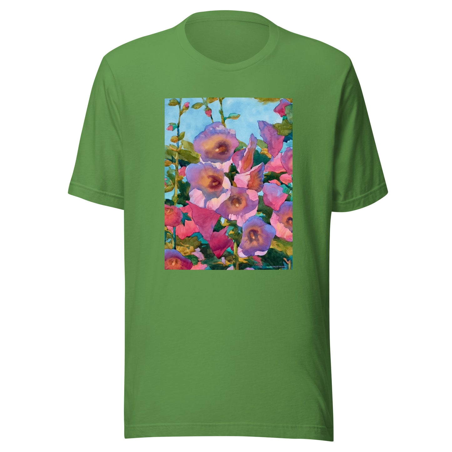 Hollyhocks - Unisex t-shirt