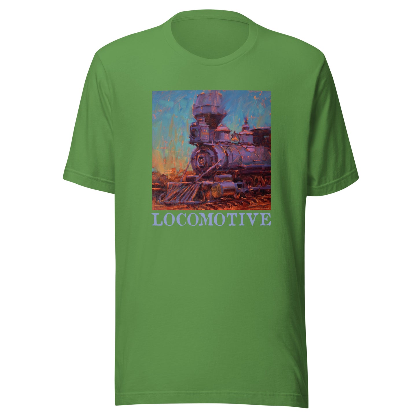 Engine 191 - Locomotive text - Unisex t-shirt