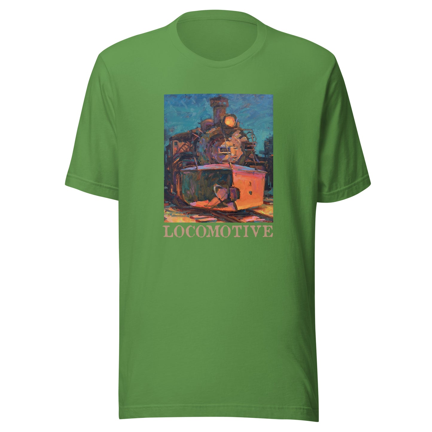 Cumbres Toltec Locomotive - text - Unisex t-shirt
