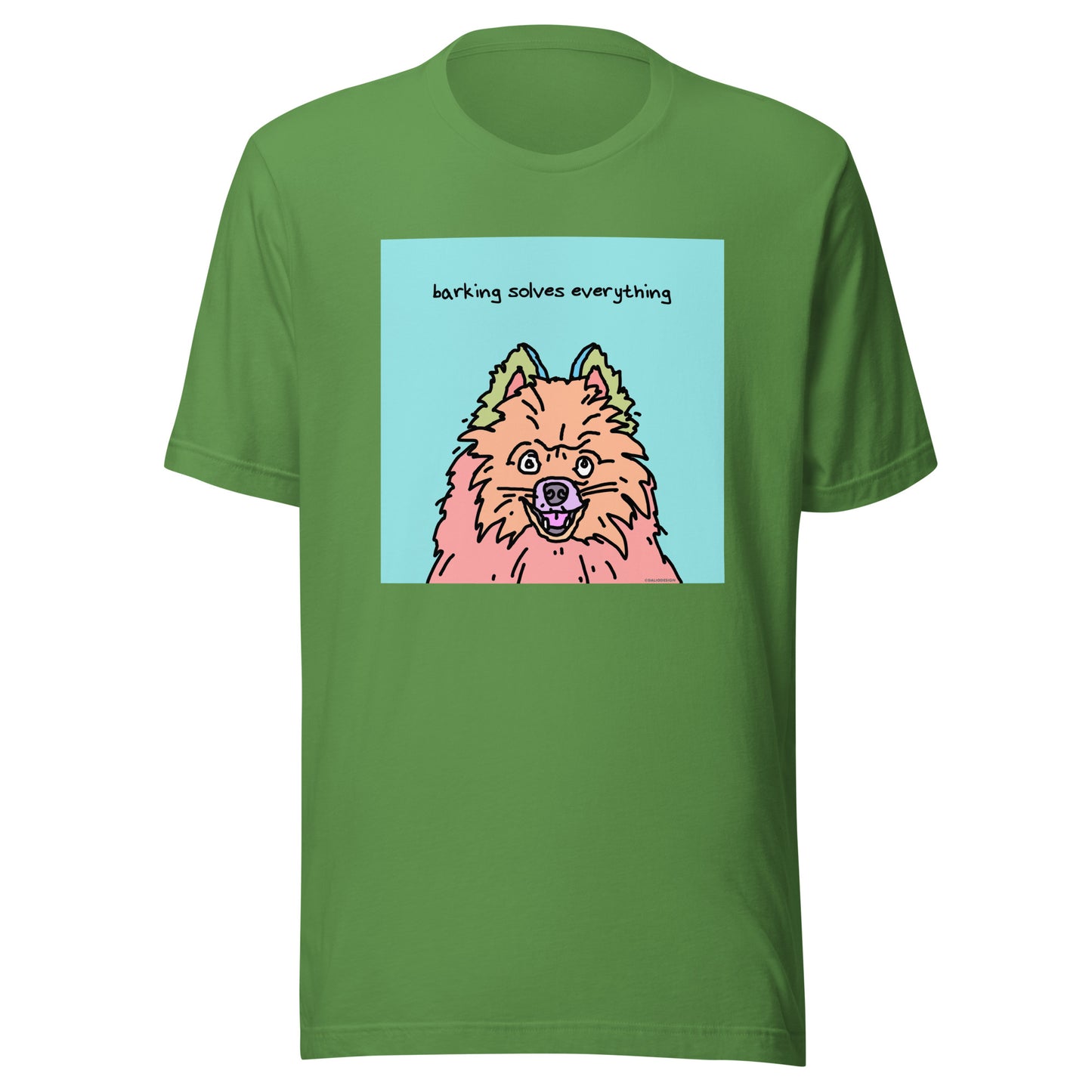 Barking Solves Everything - Unisex t-shirt
