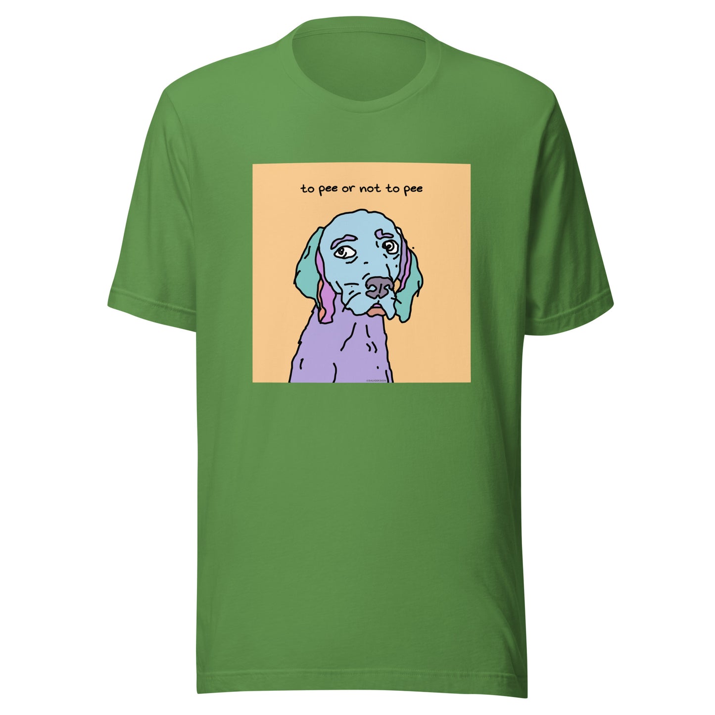 To Pee or Not to Pee - Unisex t-shirt