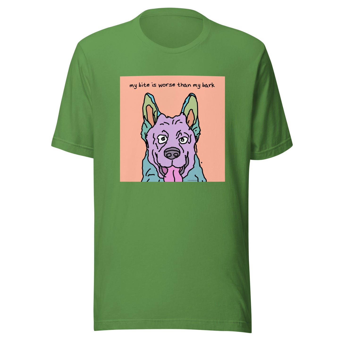 My Bite is Worse Than My Bark - Unisex t-shirt