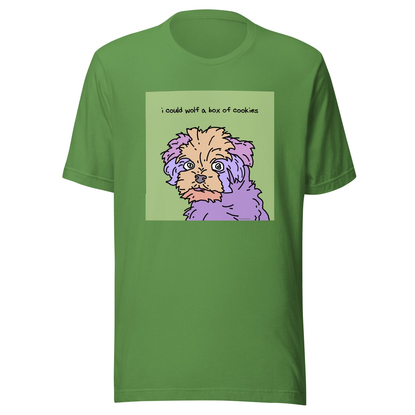 I Could Wolf a Box of Cookies - Unisex t-shirt