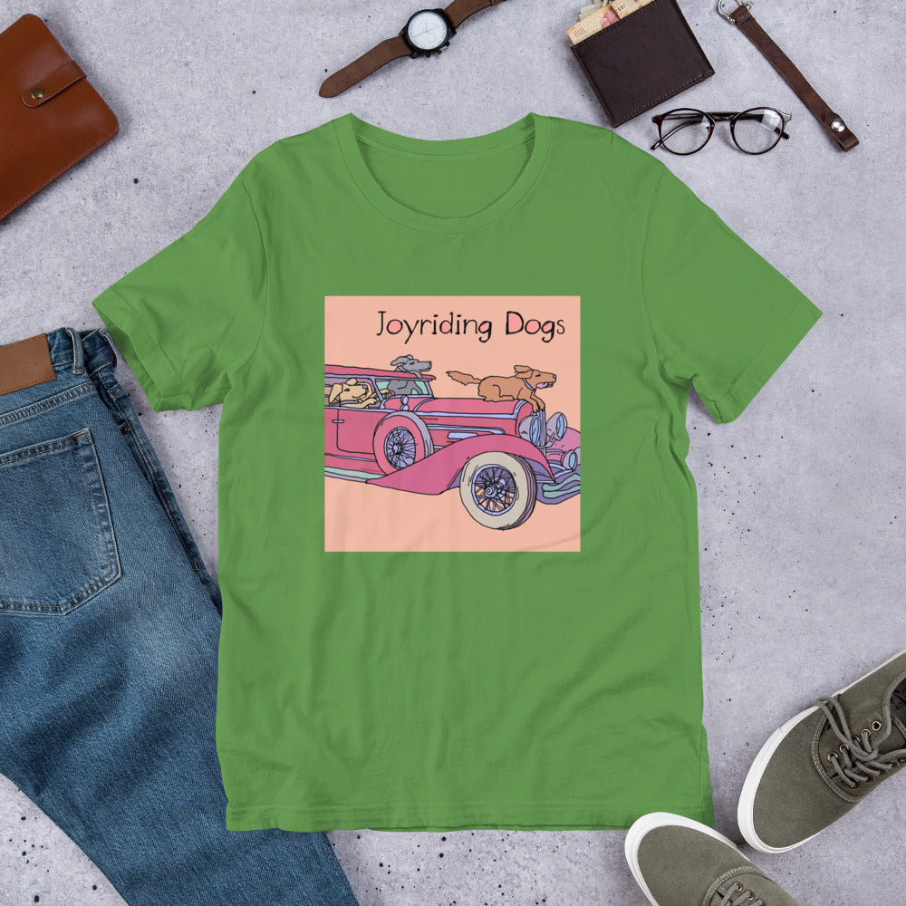 Joyriding Dogs - Red Duesenberg - Unisex t-shirt