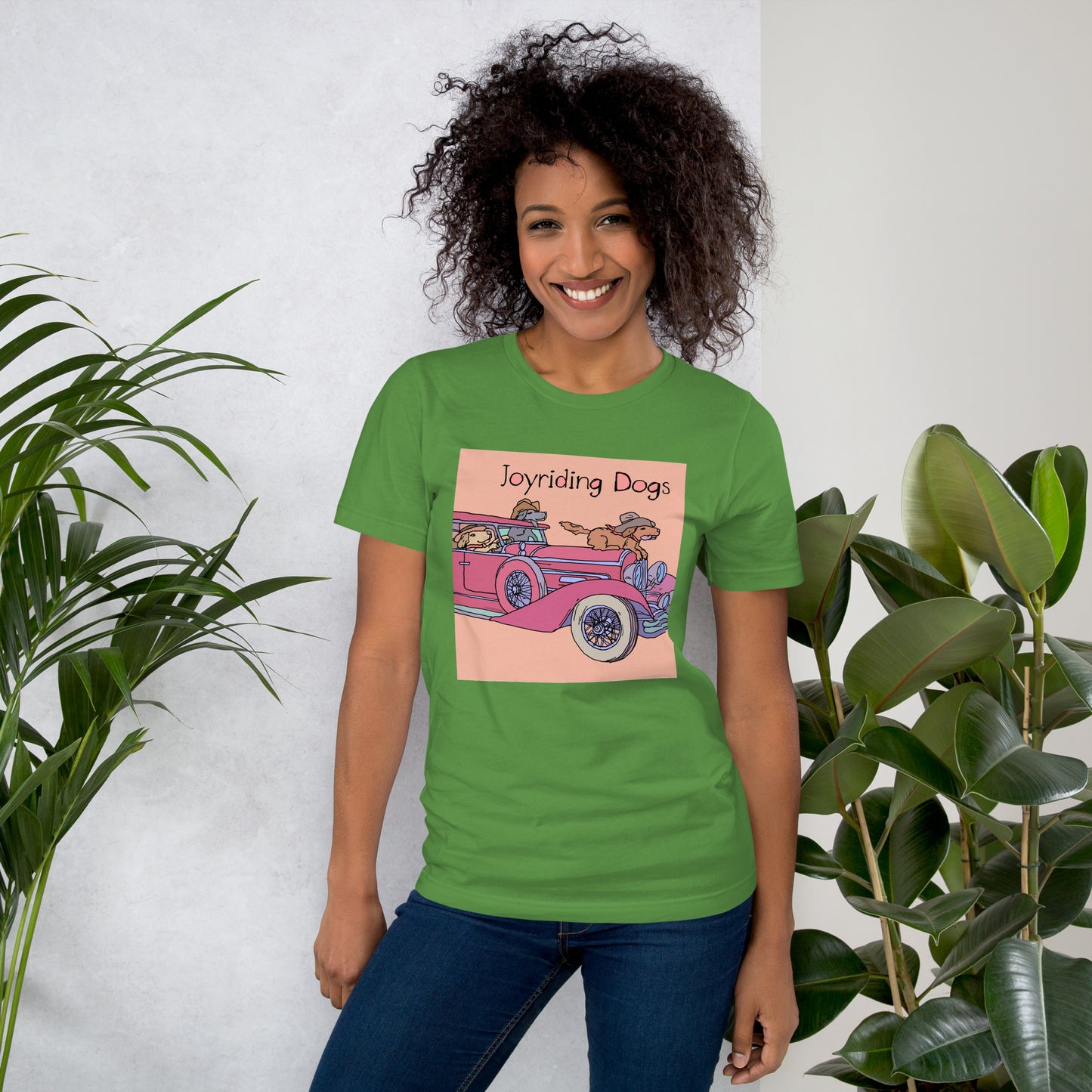 Cowboy Joyriding Dogs - Red Duesenberg - Unisex t-shirt