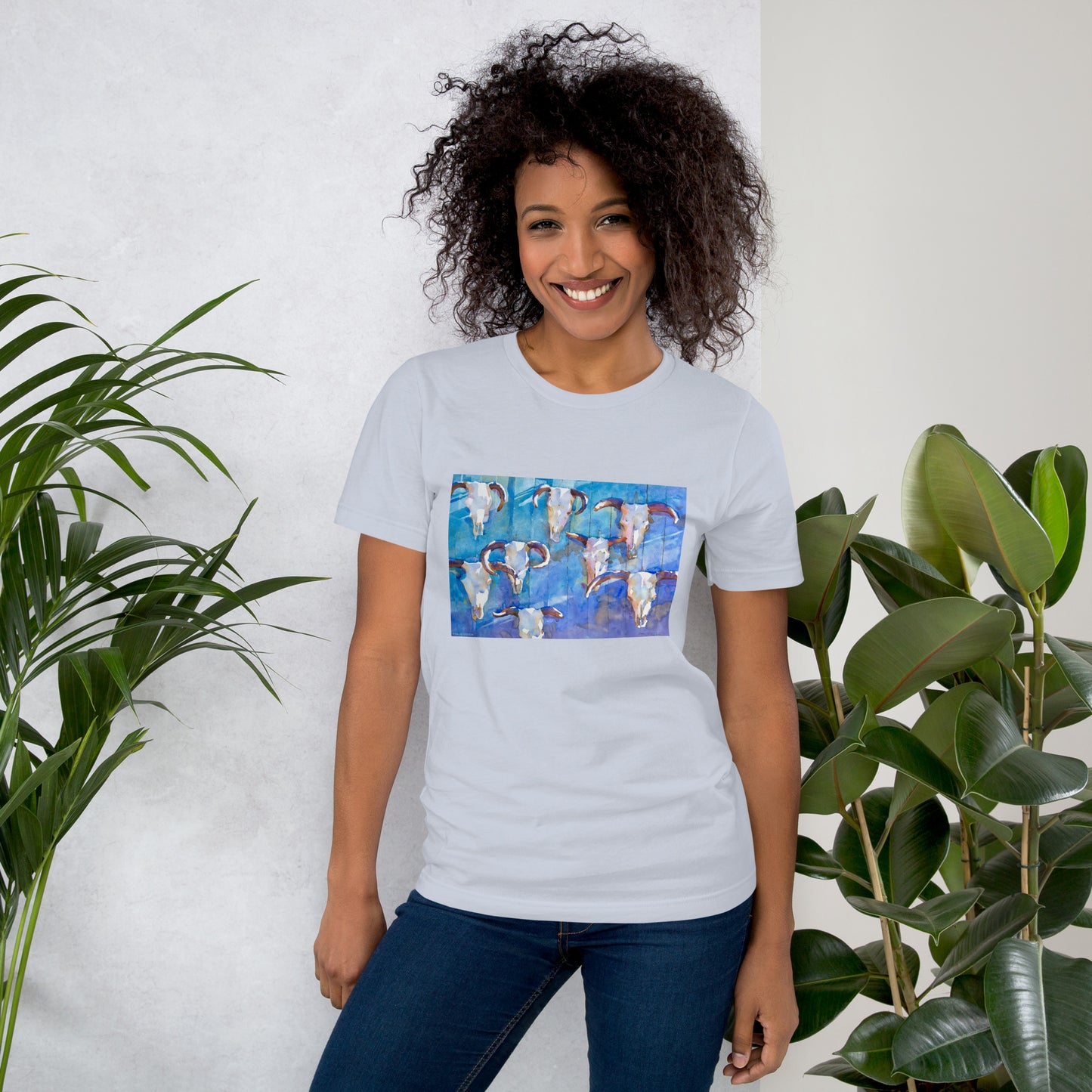 Western Skulls - Unisex t-shirt