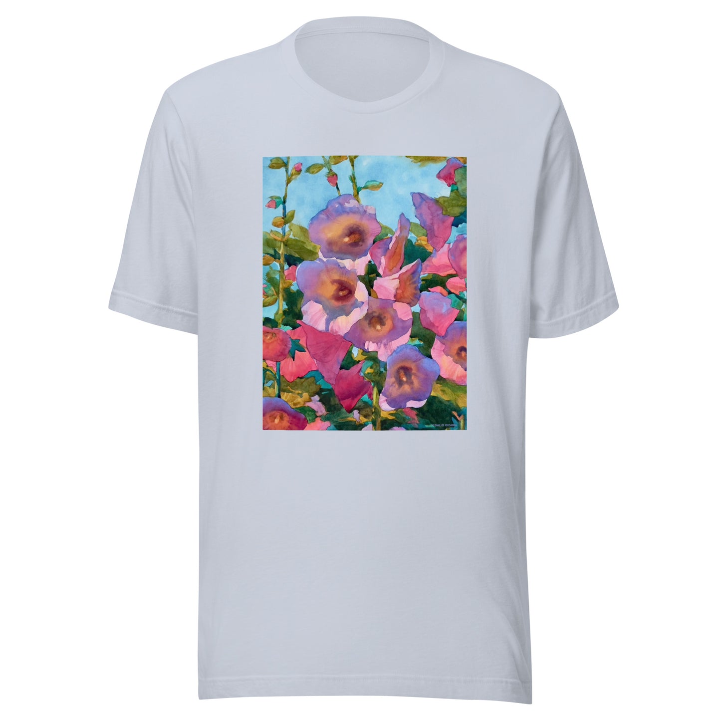Hollyhocks - Unisex t-shirt