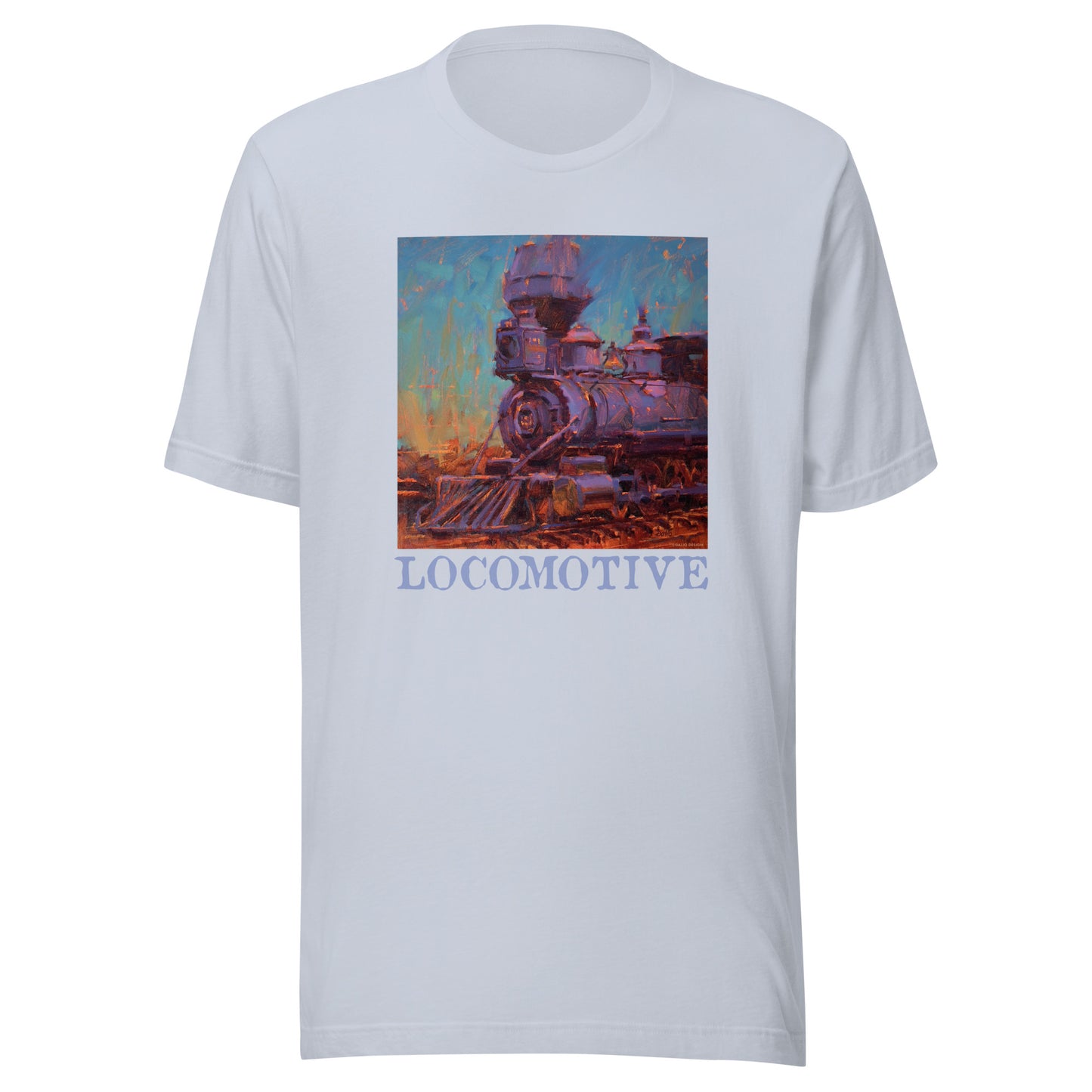 Engine 191 - Locomotive text - Unisex t-shirt