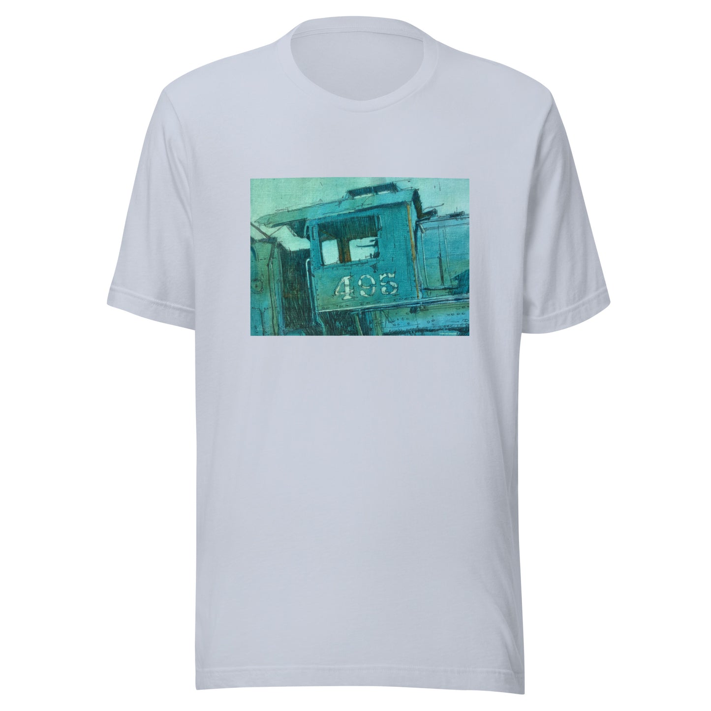 Engine 495 Locomotive - Unisex t-shirt