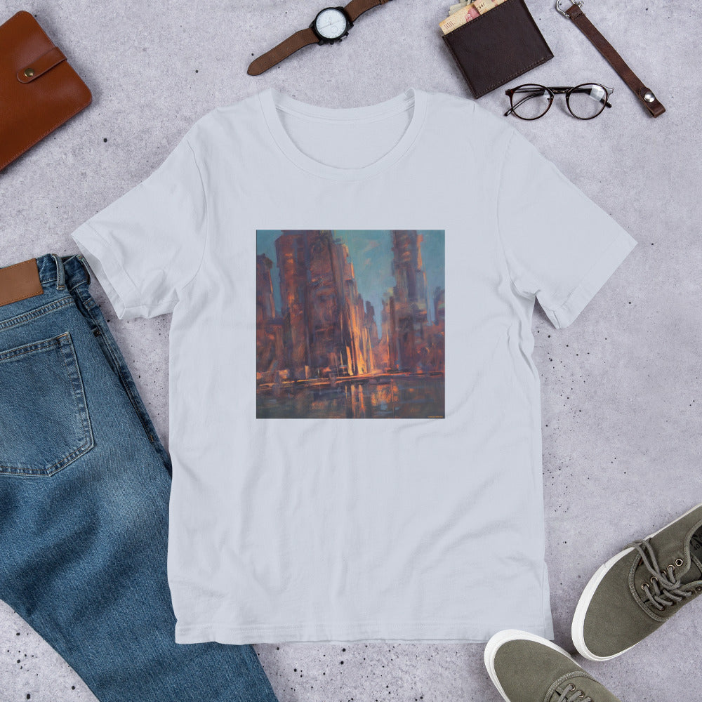 Dawn in the City - Unisex t-shirt
