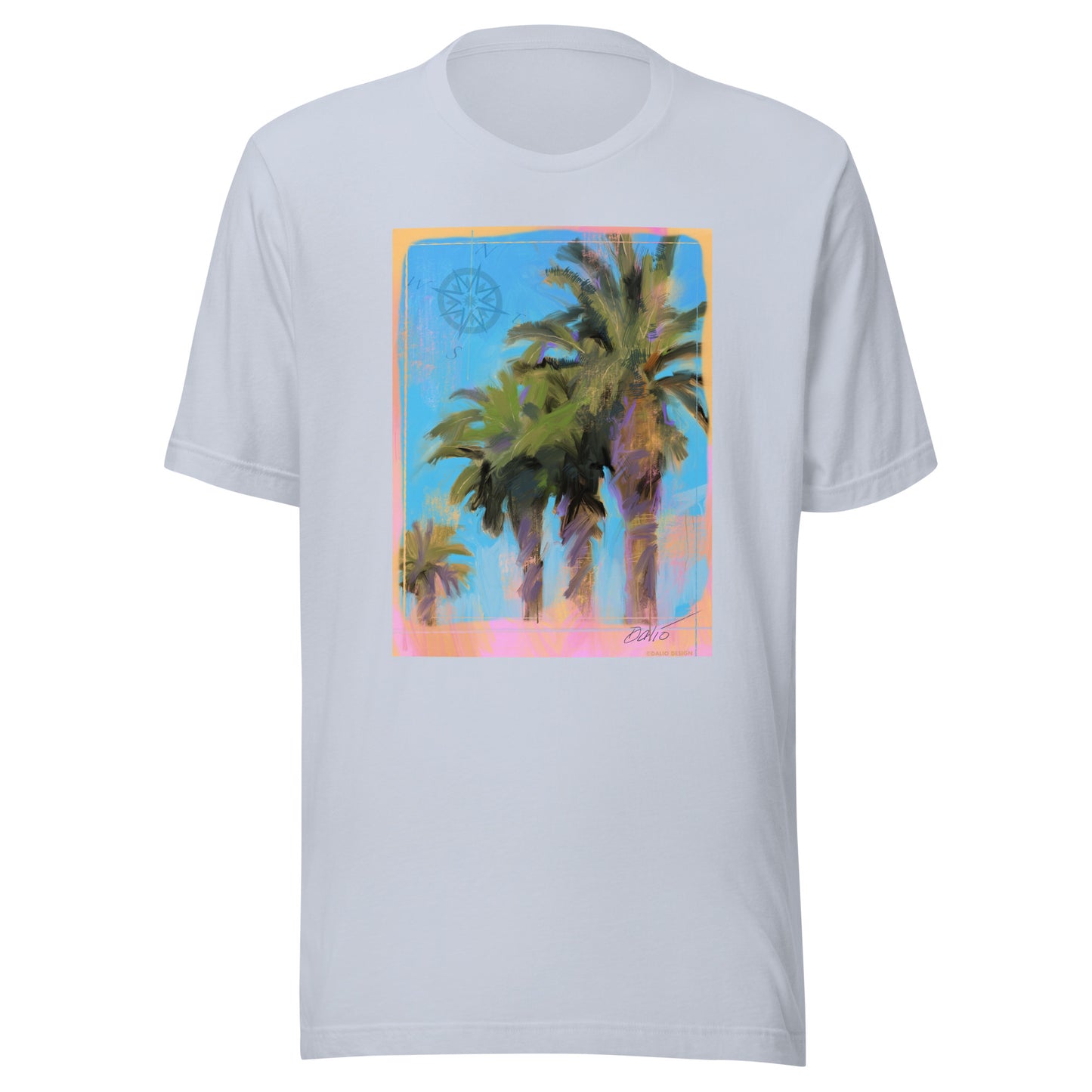 Palm Trees - no text - Unisex t-shirt