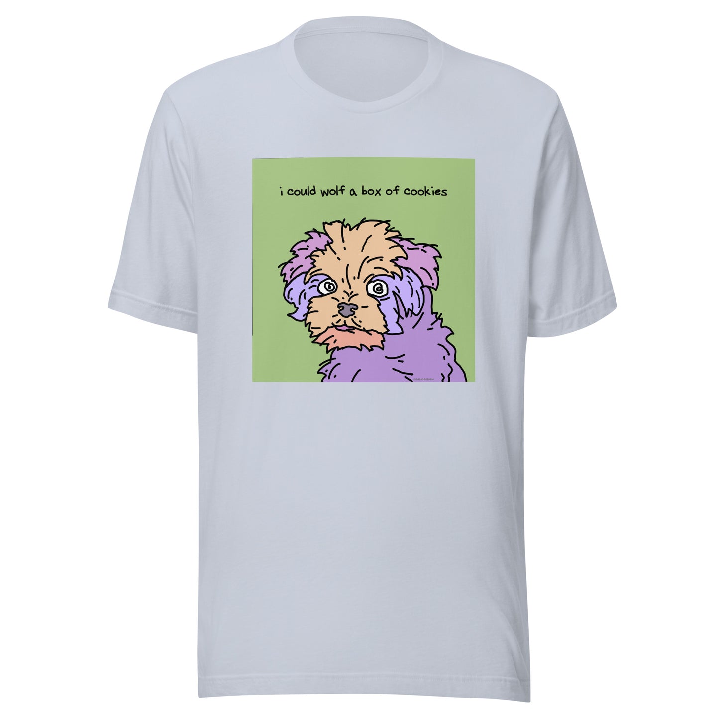 I Could Wolf a Box of Cookies - Unisex t-shirt