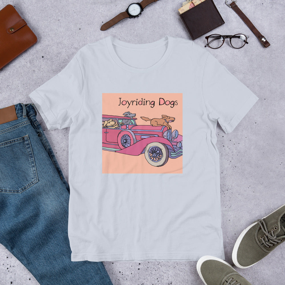 Joyriding Dogs - Red Duesenberg - Unisex t-shirt