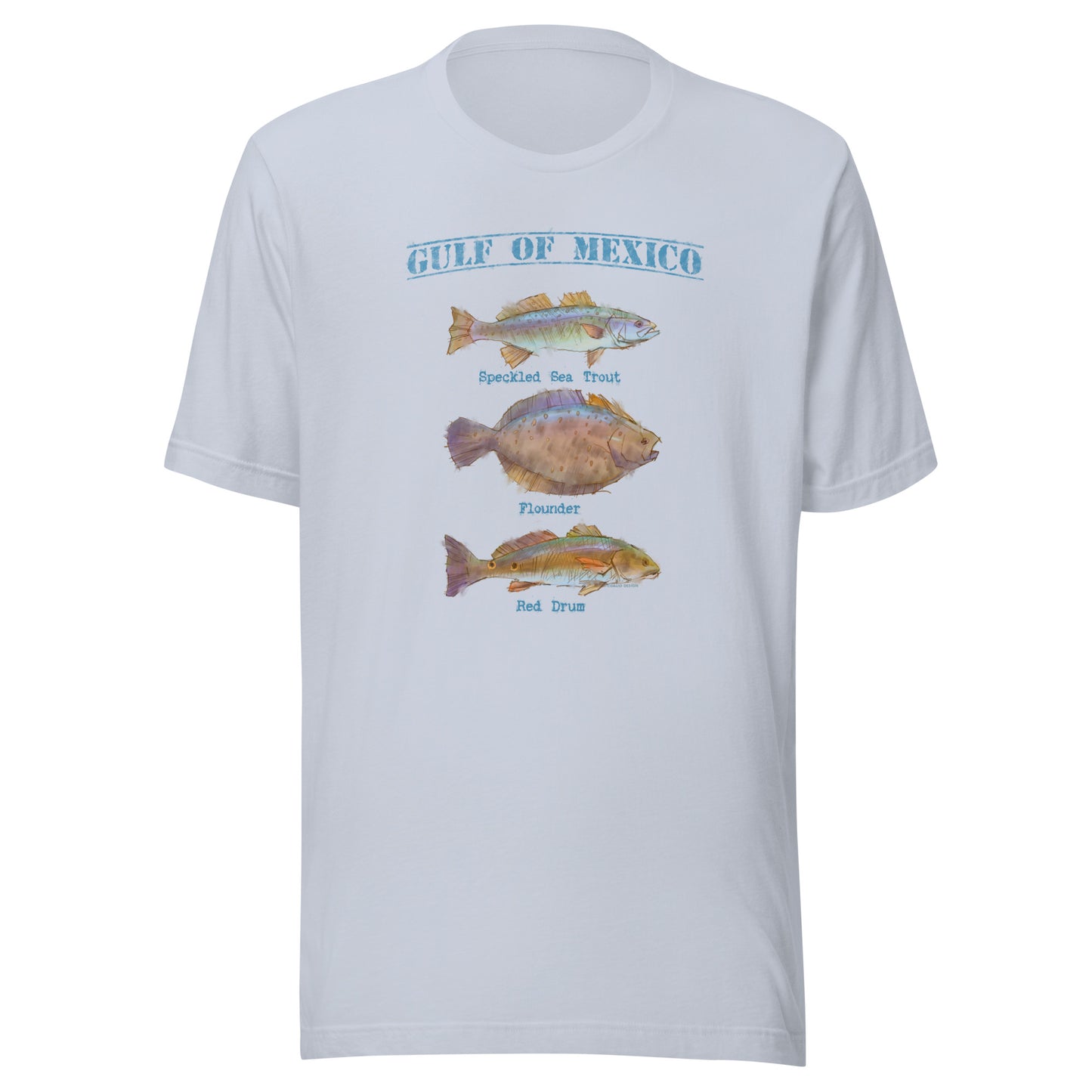 Gulf of Mexico - Game Fish - Unisex t-shirt