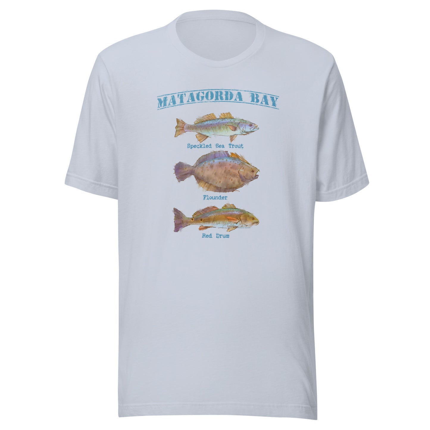 Matagorda Bay - Game Fish - Unisex t-shirt