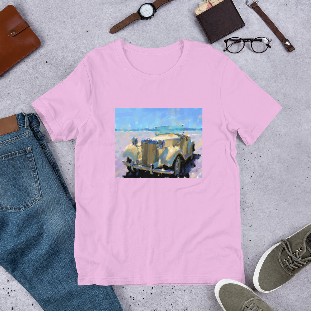 MG Car with background - Unisex t-shirt