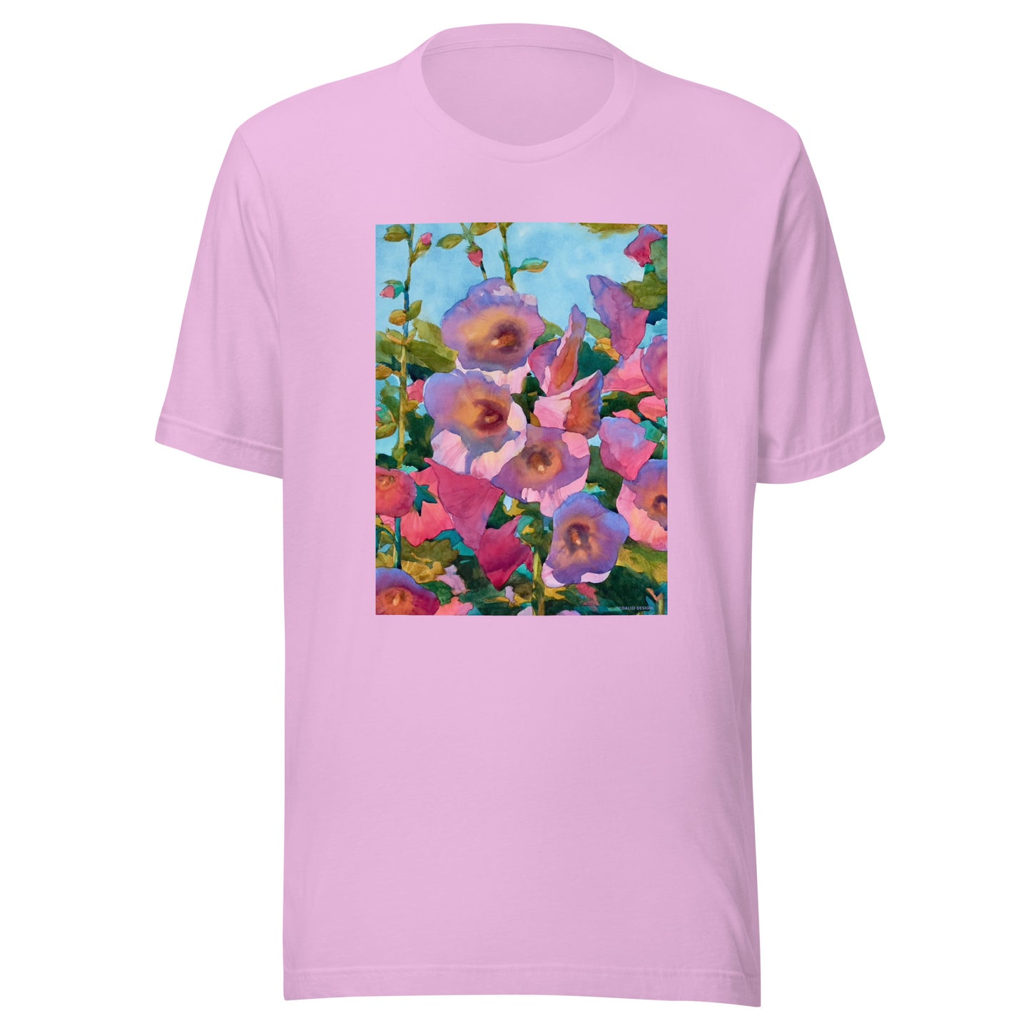 Hollyhocks - Unisex t-shirt