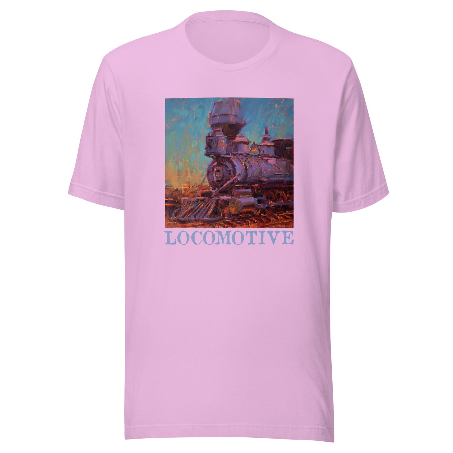Engine 191 - Locomotive text - Unisex t-shirt