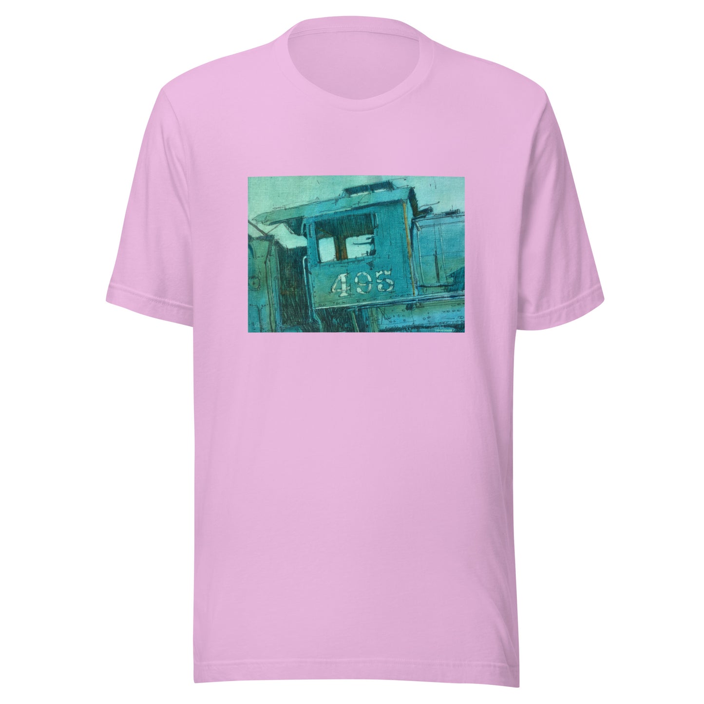 Engine 495 Locomotive - Unisex t-shirt