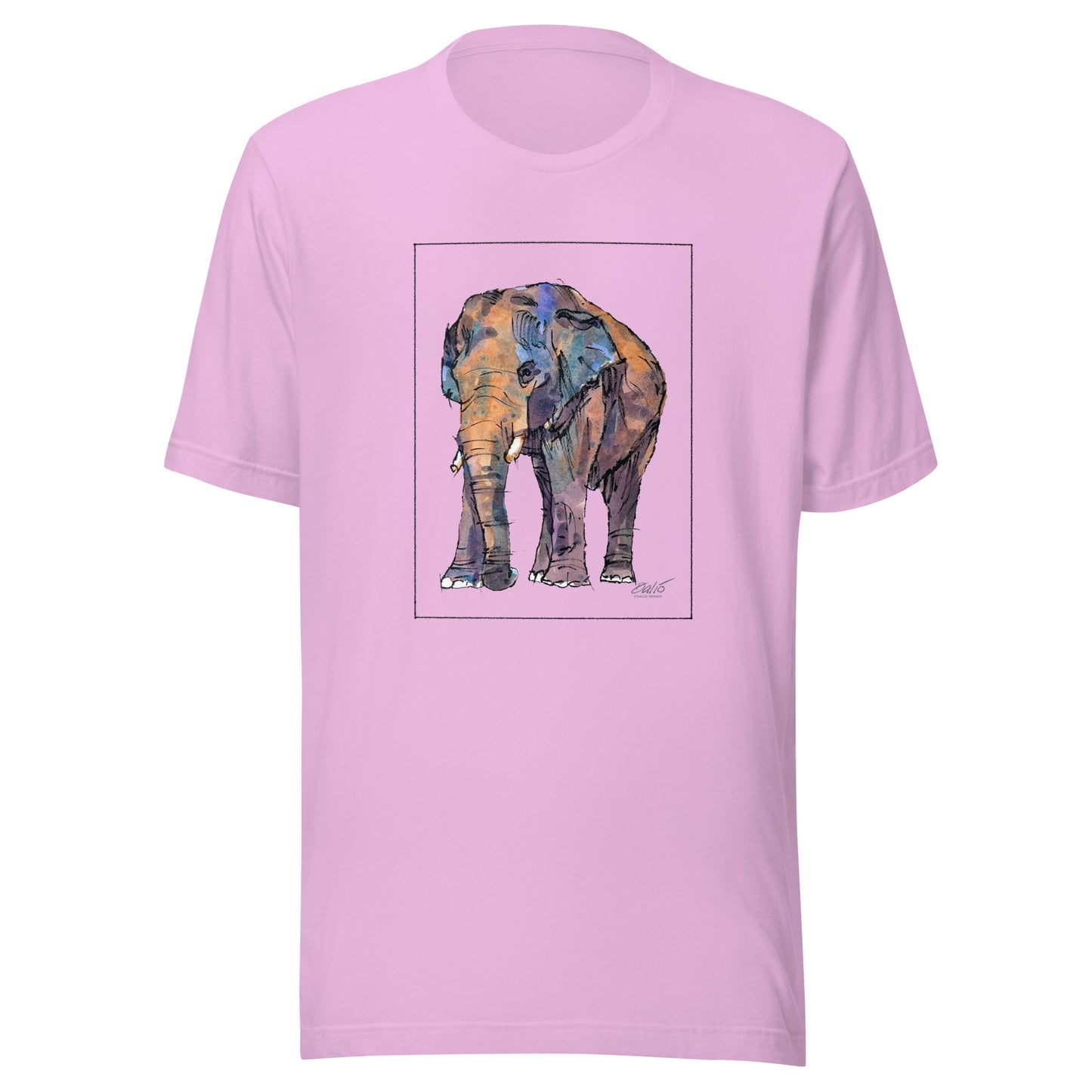 Asian Elephant - Unisex t-shirt