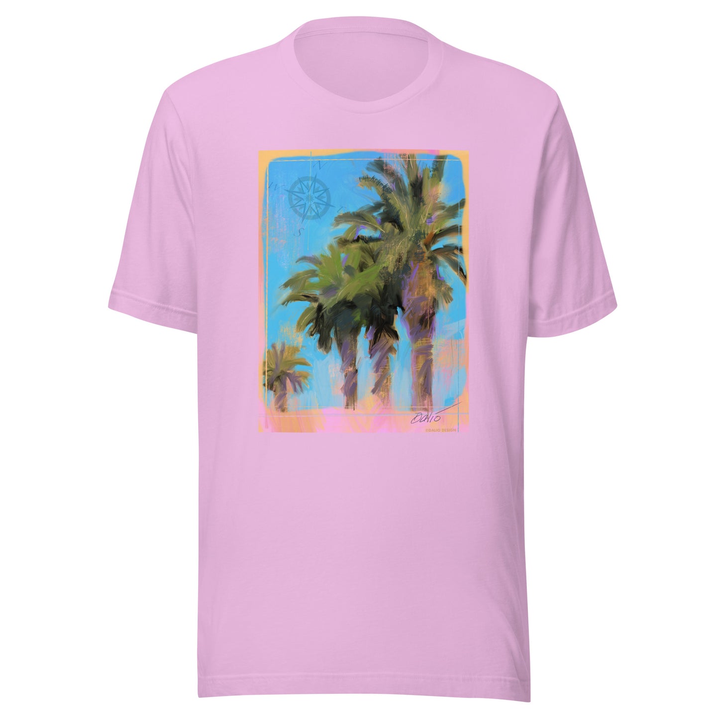 Palm Trees - no text - Unisex t-shirt