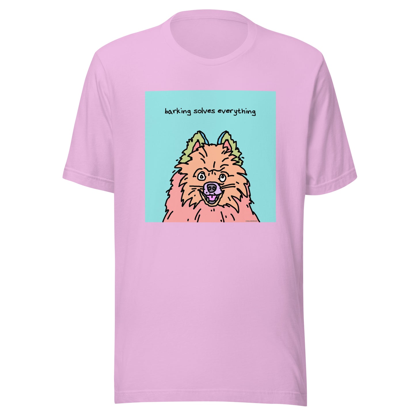 Barking Solves Everything - Unisex t-shirt