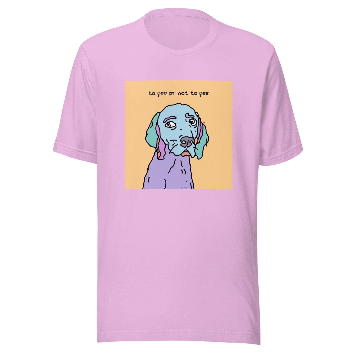 To Pee or Not to Pee - Unisex t-shirt