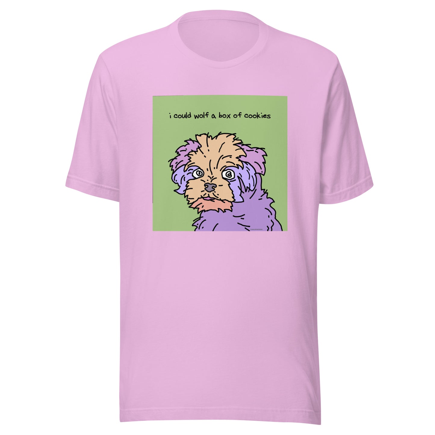 I Could Wolf a Box of Cookies - Unisex t-shirt
