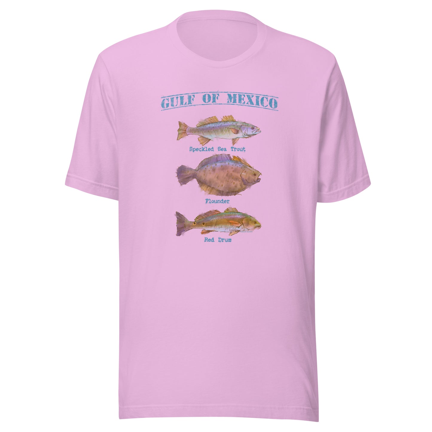 Gulf of Mexico - Game Fish - Unisex t-shirt