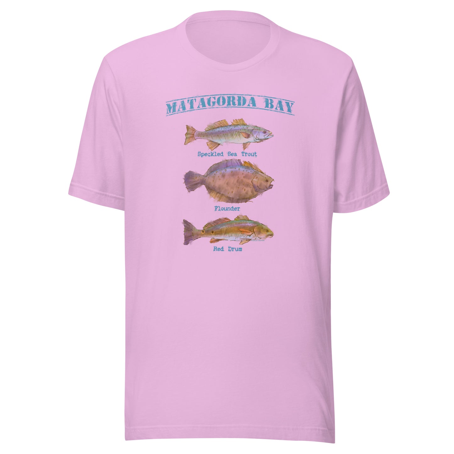 Matagorda Bay - Game Fish - Unisex t-shirt