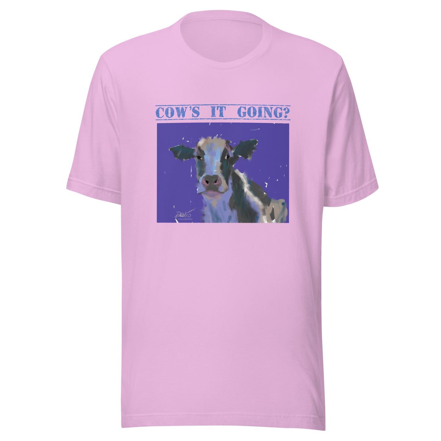 Cow’s It Going - text - Unisex t-shirt